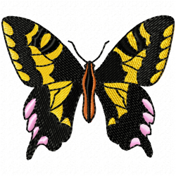 Butterfly Embroidery Design 2 Butterfly Embroidery Design 2